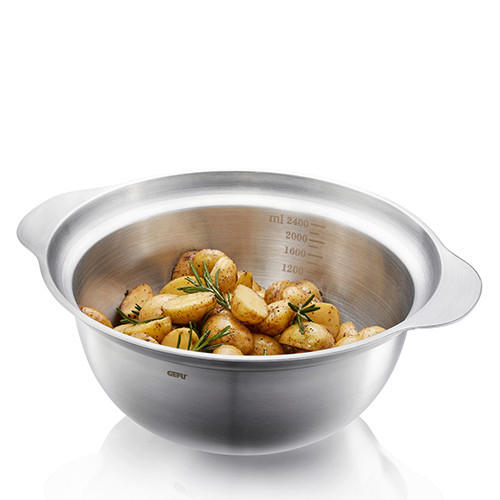 SCHÜSSEL Premio   - Design, Metall (31/27/10,5cm) - Gefu