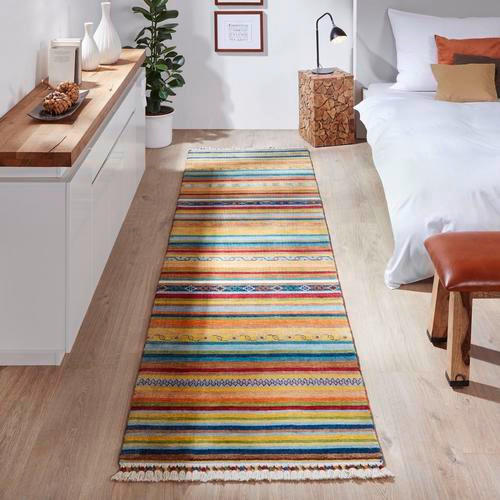 ORIENTÁLNÍ KOBEREC, 80/200 cm, vícebarevná - vícebarevná, Lifestyle, textil (80/200cm) - Cazaris