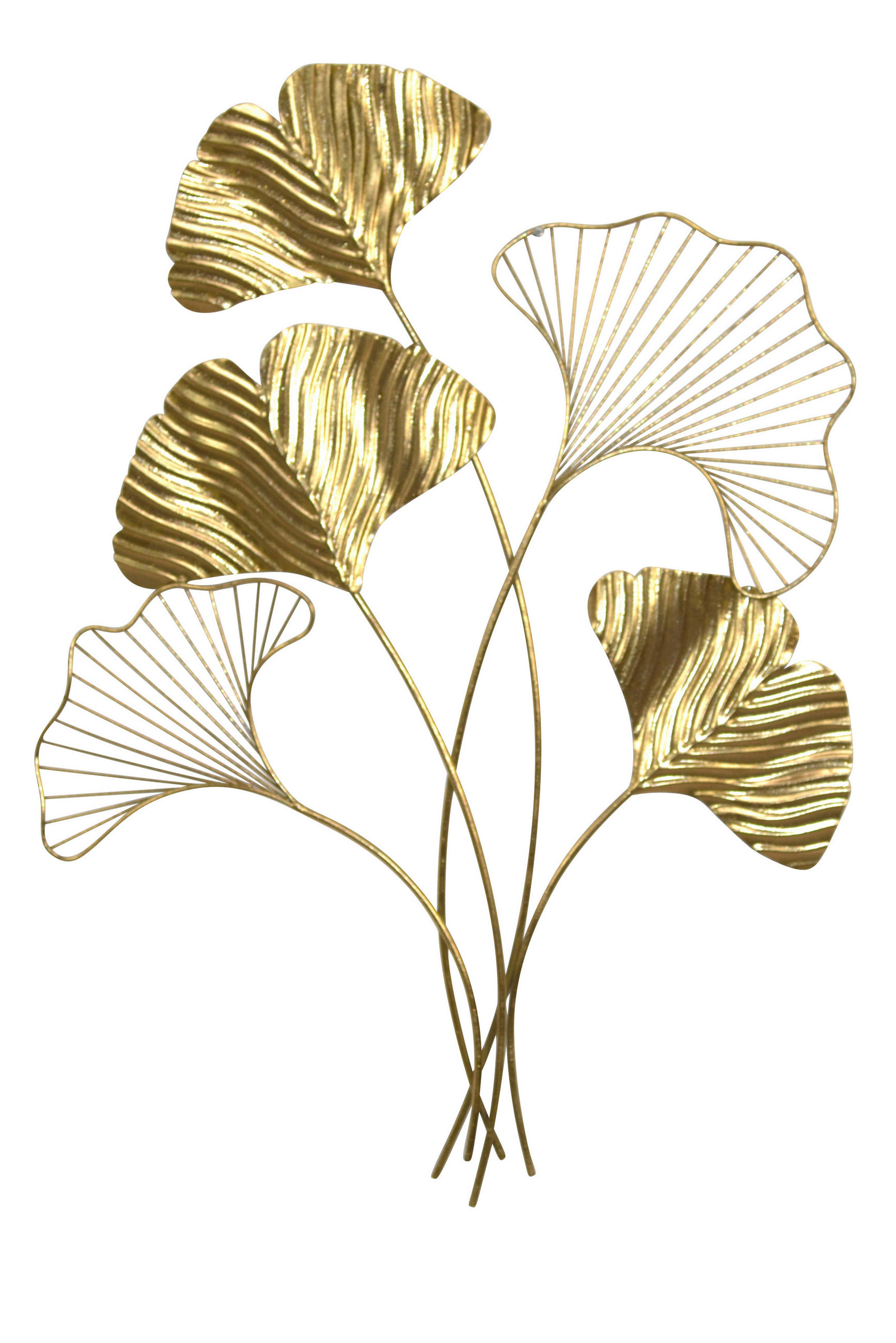 WANDDEKO Metall  - Goldfarben, Design, Metall (3/60/79cm) - MID.YOU