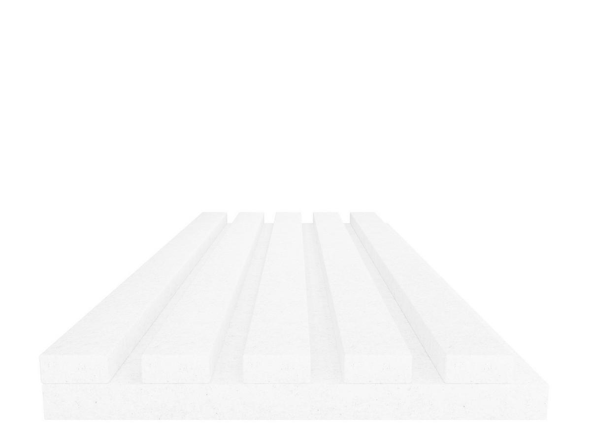 AKUSTIKPANEEL  - Weiß, Basics, Kunststoff (20/240/1,8cm)
