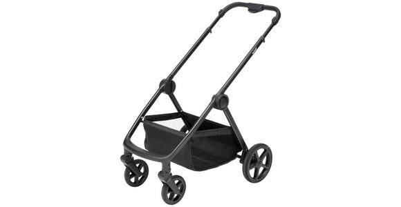 KINDERWAGENSET  - Schwarz, Basics, Textil/Metall - My Baby Lou
