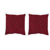KISSENHÜLLEN-SET ELMER 40/40 cm  - Bordeaux, Basics, Textil (40/40cm)