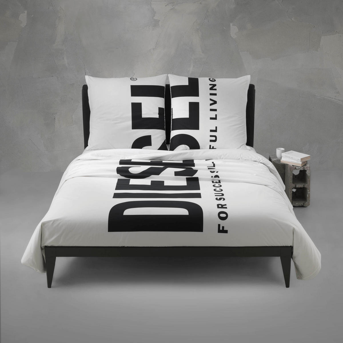 BETTWÄSCHE DIESEL Perkal 135/200 cm  - Weiß, Basics, Textil (135/200cm) - Diesel