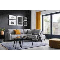 ECKSOFA 250/191 cm  in Samt Grün Zierkissen, Rückenkissen, Bettkasten, Schlaffunktion, Rücken echt  250/191 cm  - Schwarz/Grün, Design, Textil/Metall (250/191cm) - Carryhome