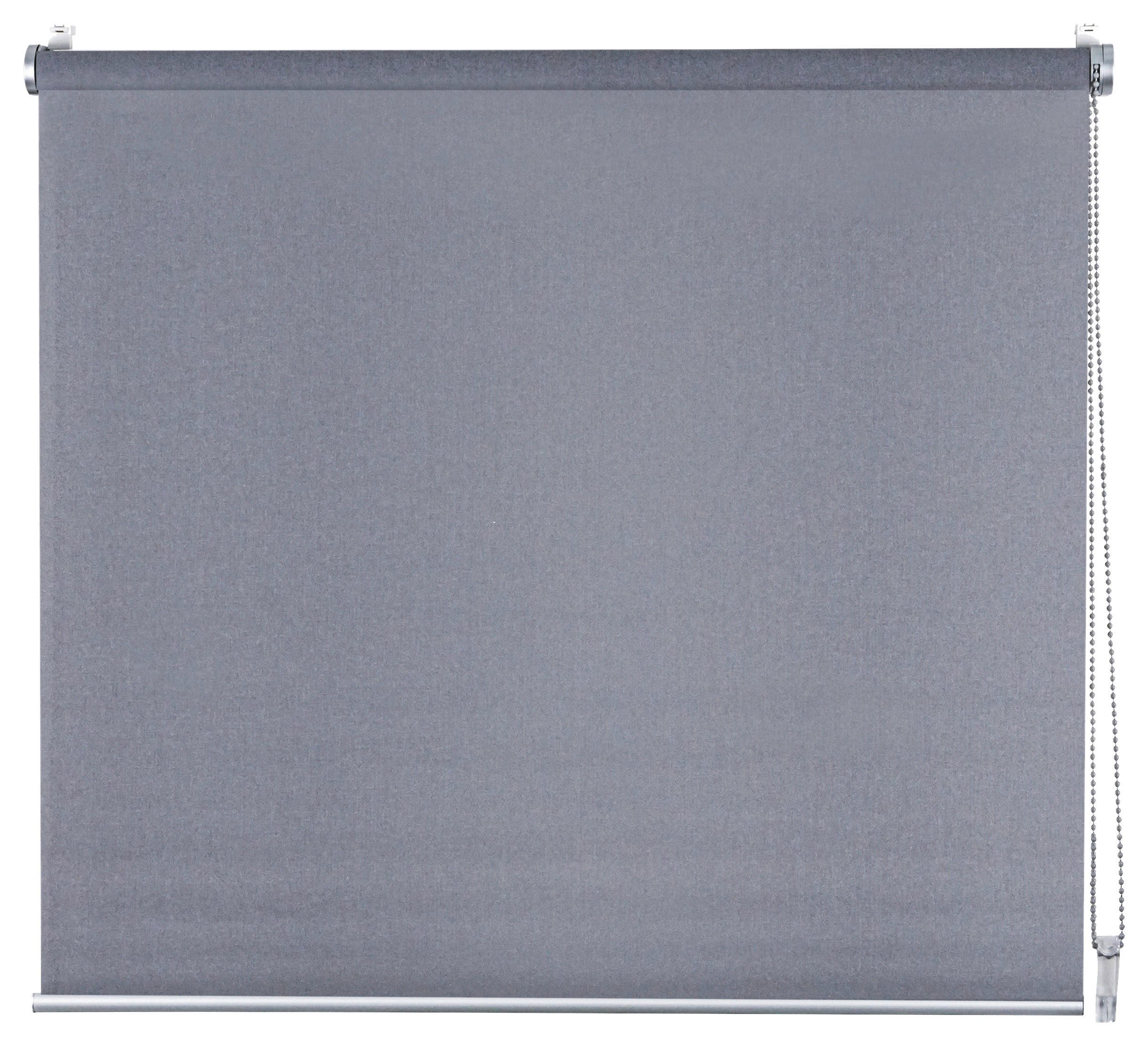 ROLLO  blickdicht     - Grau, Basics, Textil (90/210/4cm) - Homeware
