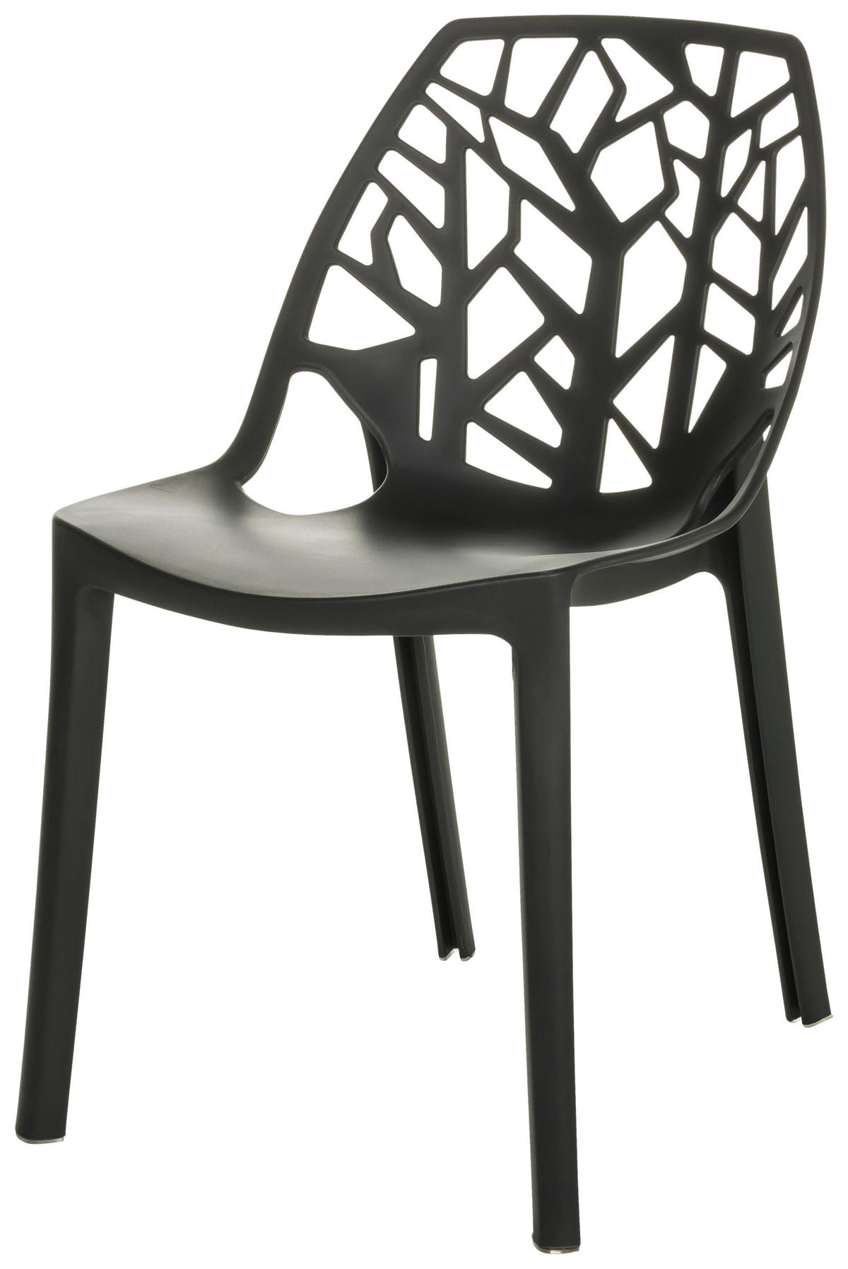 STOL, umetna masa črna  - črna, Basics, umetna masa (47/80/56cm) - MID.YOU