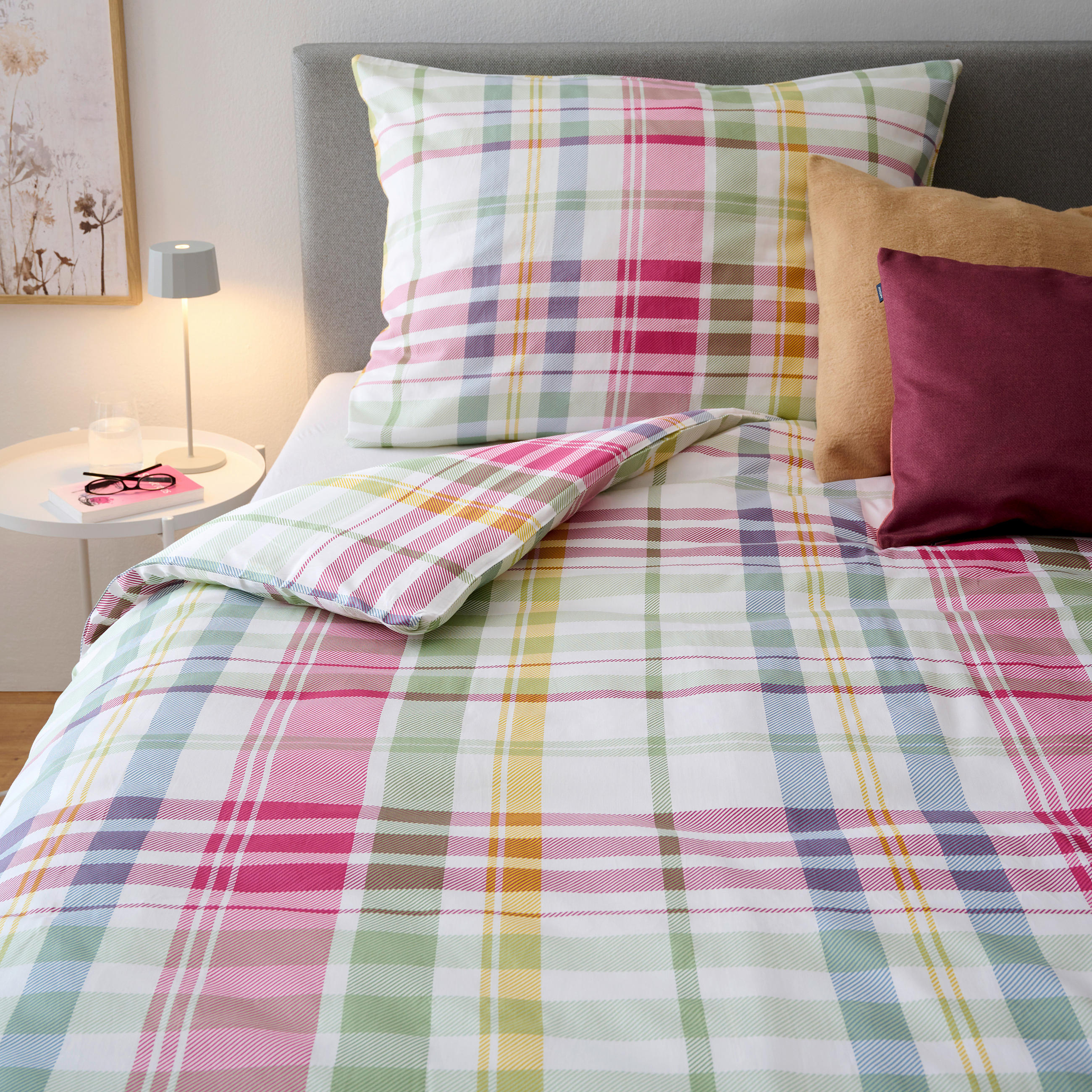 BETTWÄSCHE Satin 140/200 cm  - Multicolor, KONVENTIONELL, Textil (140/200cm) - Esposa