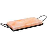 HEIßER STEIN-WARMHALTEPLATTE  - Schwarz/Rosa, Trend, Stein (32,2/2,5/10cm) - Mäser