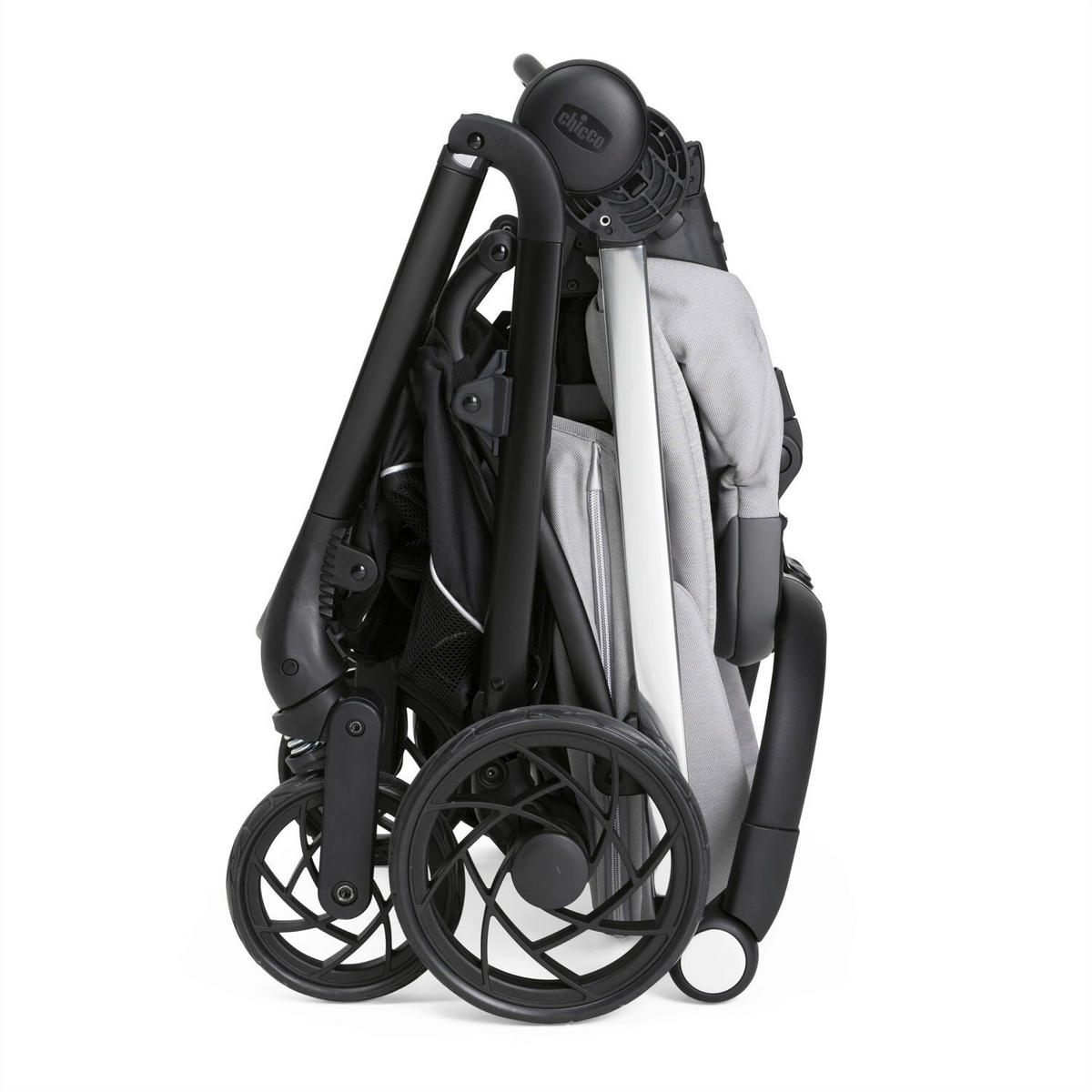 BUGGY One4ever Lounge  - Grau, Basics, Textil/Metall (51/99-109/78cm) - Chicco