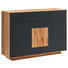 SIDEBOARD 120 87 40 cm - Anthrazit/Buchefarben, MODERN, Glas/Holz (120 87 40cm) - Linea Natura SIDEBOARD 120 87 40 cm - Anthrazit/Buchefarben, MODERN, Glas/Holz (120 87 40cm) - Linea Natura