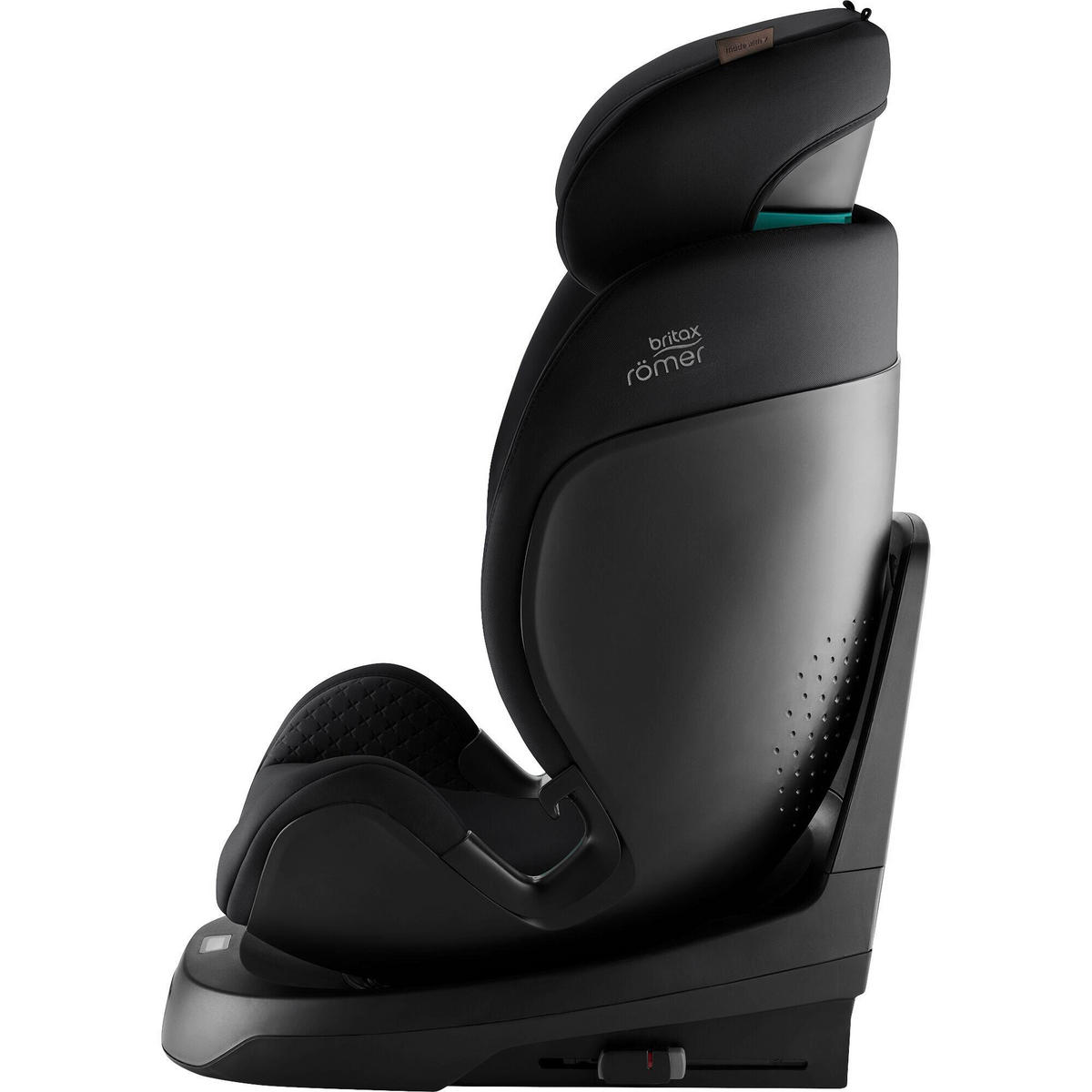 REBOARDER-KINDERSITZ SWIVEL-GROW MAX AIR  - Schwarz, Basics, Kunststoff/Textil (44/57/56cm) - Britax Römer