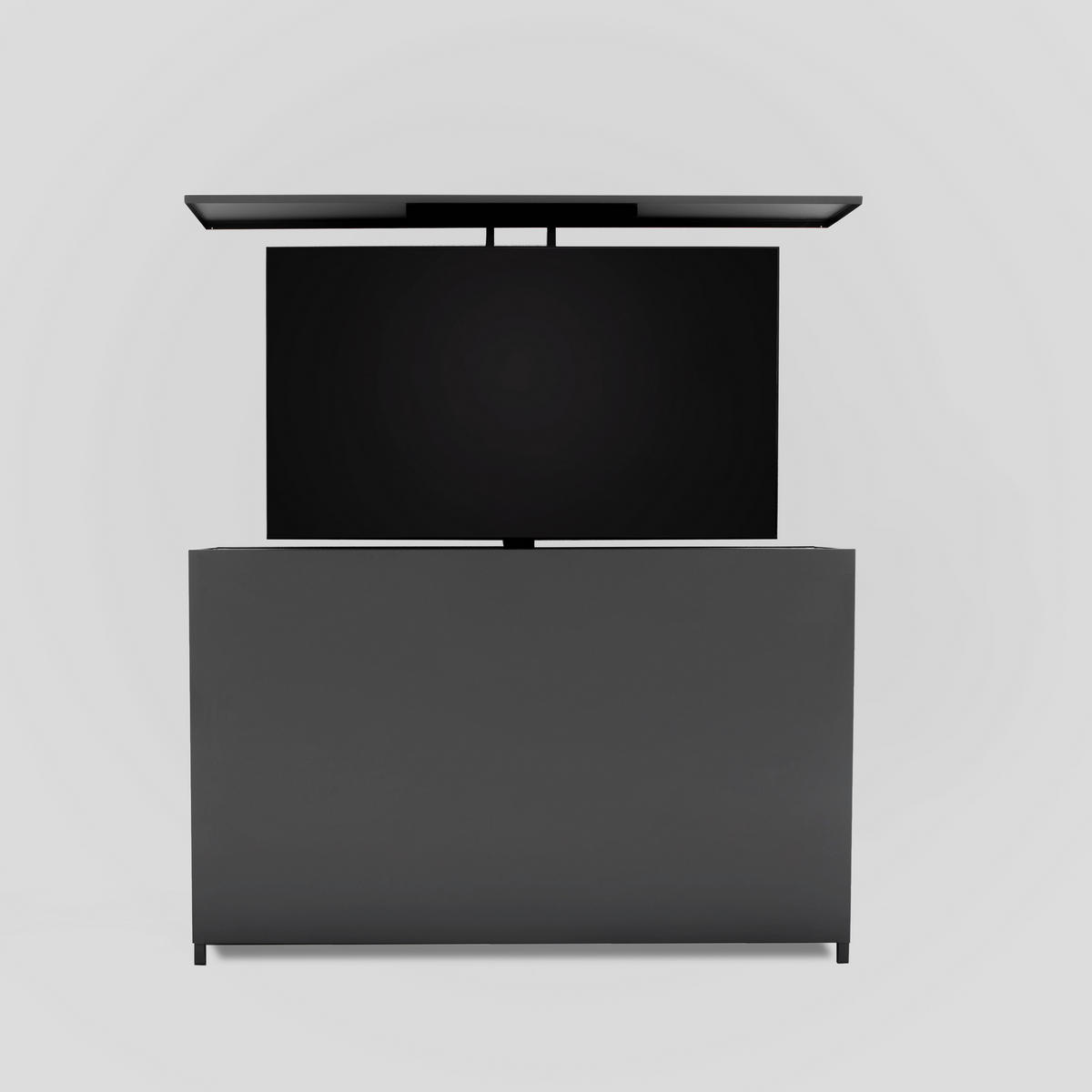 TV-ELEMENT - Anthrazit, Basics, Metall (159/100/34cm) - Modante