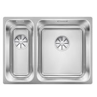 SPÜLE Solis  - Edelstahlfarben, Basics, Metall (58,5/19,4/44cm) - Blanco