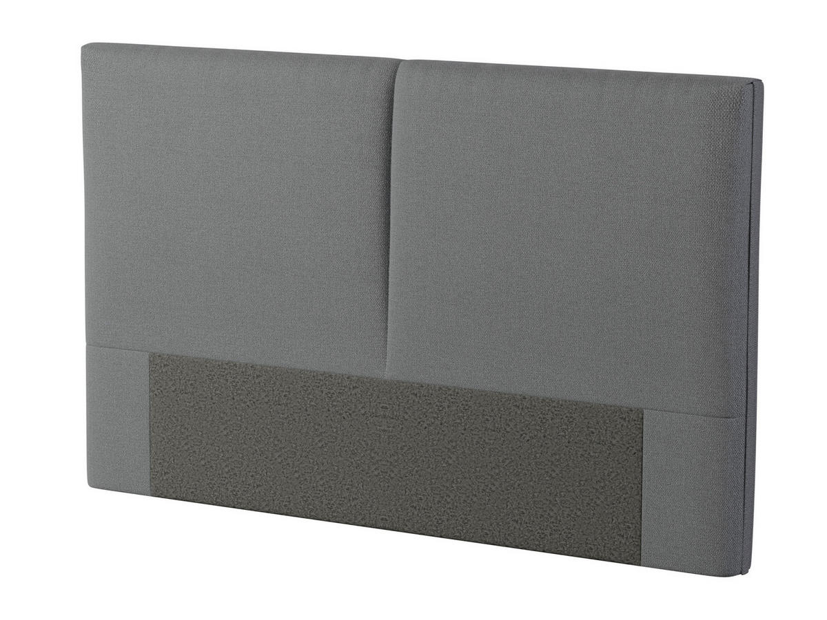 BOXSPRING KREVET 180/200 cm     crna  - crna/boje aluminija, Design, tekstil/metal (180/200cm) - Dieter Knoll