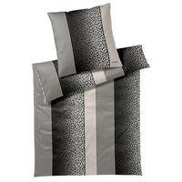 BETTWÄSCHESET 2-teilig Leo Makosatin 160/210 cm  - Grau, Design, Textil (160/210cm) - Joop!