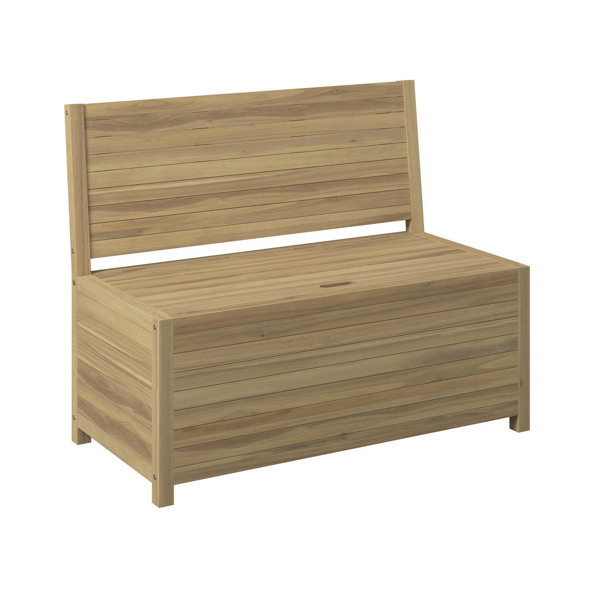 GARTENBANK 120/90/58 cm  in Akaziefarben  - Akaziefarben, ROMANTIK / LANDHAUS, Holz (120/90/58cm) - Ambia Garden