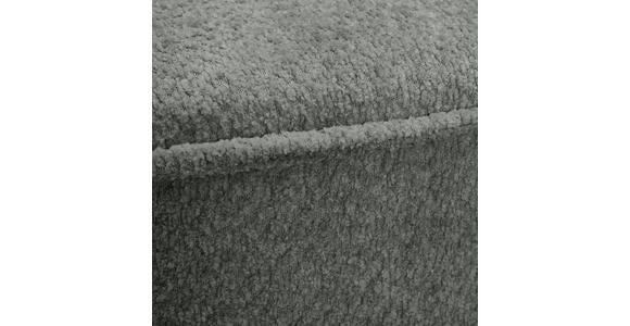 ECKSOFA Grau Chenille  - Schwarz/Grau, KONVENTIONELL, Kunststoff/Textil (233/193cm) - Carryhome