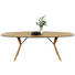 ESSTISCH in Holz, Metall 220/110/76 cm - Eichefarben/Schwarz, Design, Holz/Metall (220/110/76cm) - Lomoco ESSTISCH in Holz, Metall 220/110/76 cm - Eichefarben/Schwarz, Design, Holz/Metall (220/110/76cm) - Lomoco