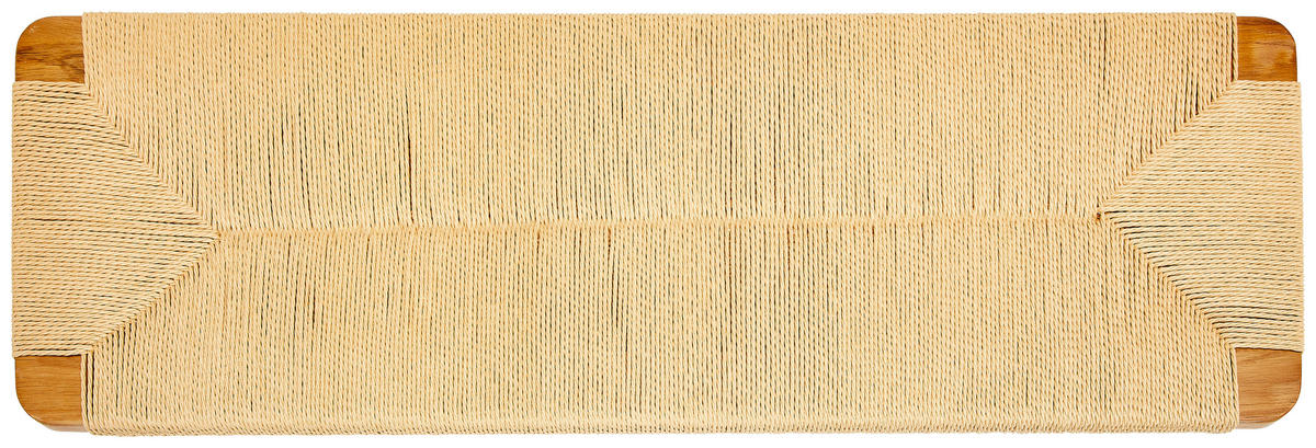 BANCĂ - culoare natur, Konventionell, lemn/textil (110/45/35cm) - MID.YOU