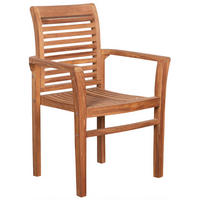 GARTENSESSEL Teakholz  - Basics, Holz (63/92/52cm) - Gardenson