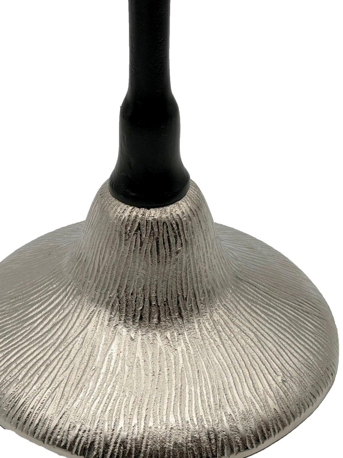 BEISTELLTISCH Silberfarben rund  - Silberfarben, Design, Metall (29/54/29cm) - Livetastic