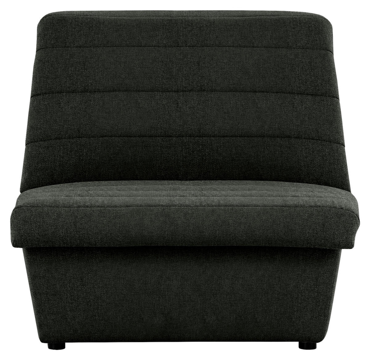 SESSEL Webstoff Dunkelgrün    - Dunkelgrün/Schwarz, Design, Kunststoff/Textil (92/92/103cm) - LOOKS by W.Joop