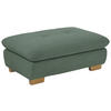 HOCKER Cord Olivgrün  - Eichefarben/Olivgrün, Design, Holz/Textil (106/43/74cm) - SetOne by Musterring
