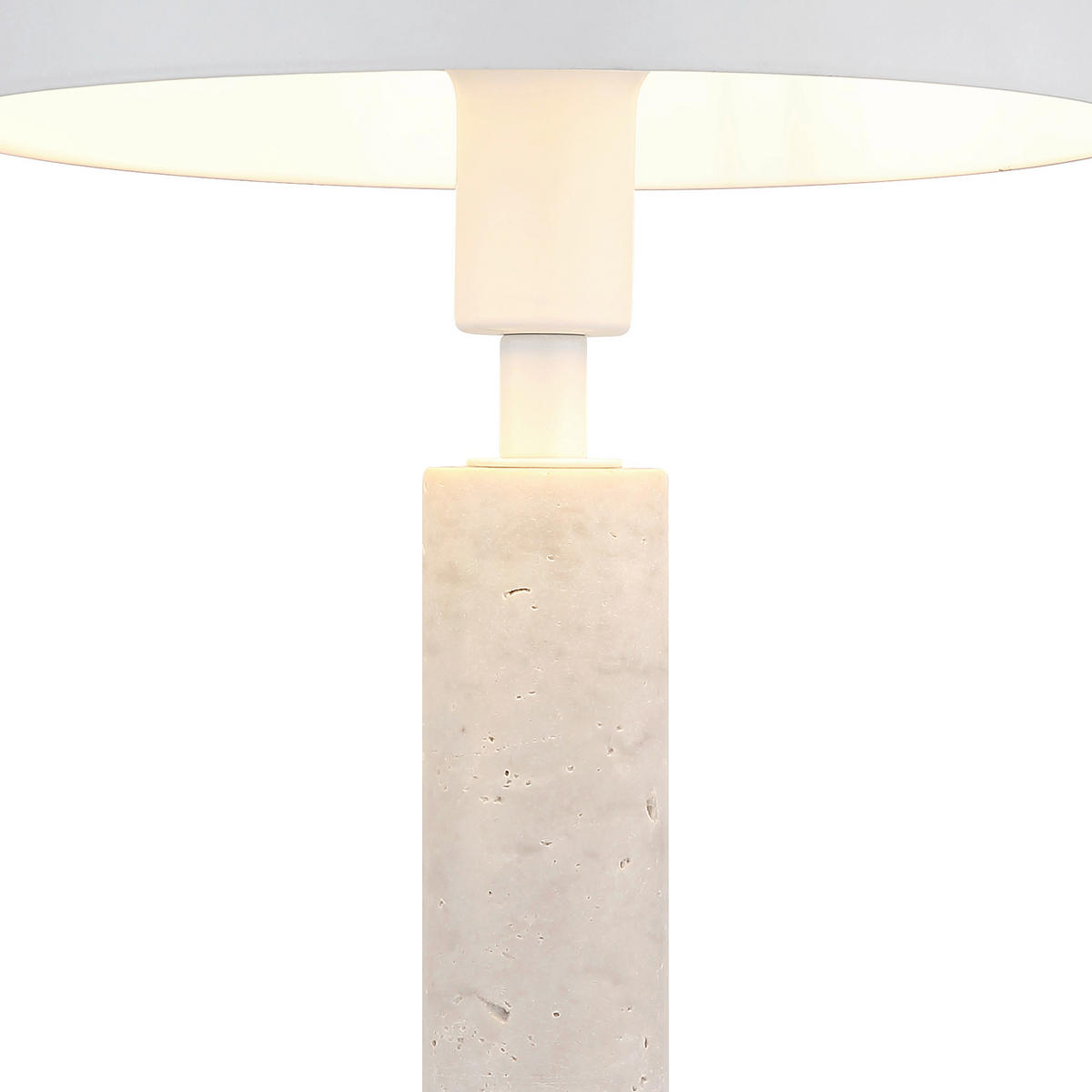NAMIZNA SVETILKA  Janie      20/34 cm       - bela, Design, kamen/kovina (20/34cm) - Globo
