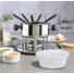 FONDUESET - Edelstahlfarben/Weiß, Basics, Keramik/Metall (19/21cm) FONDUESET - Edelstahlfarben/Weiß, Basics, Keramik/Metall (19/21cm)