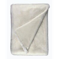 PLAID J!Chalet 130/200 cm  - Creme/Weiß, Basics, Textil (130/200cm) - Joop!