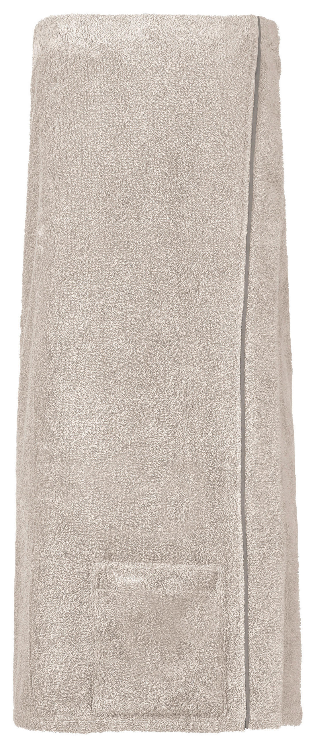 FROTTIERSET WELLNESS DREAMS Greige 2-teilig  - Greige, Basics, Textil (80/140cm) - Vossen