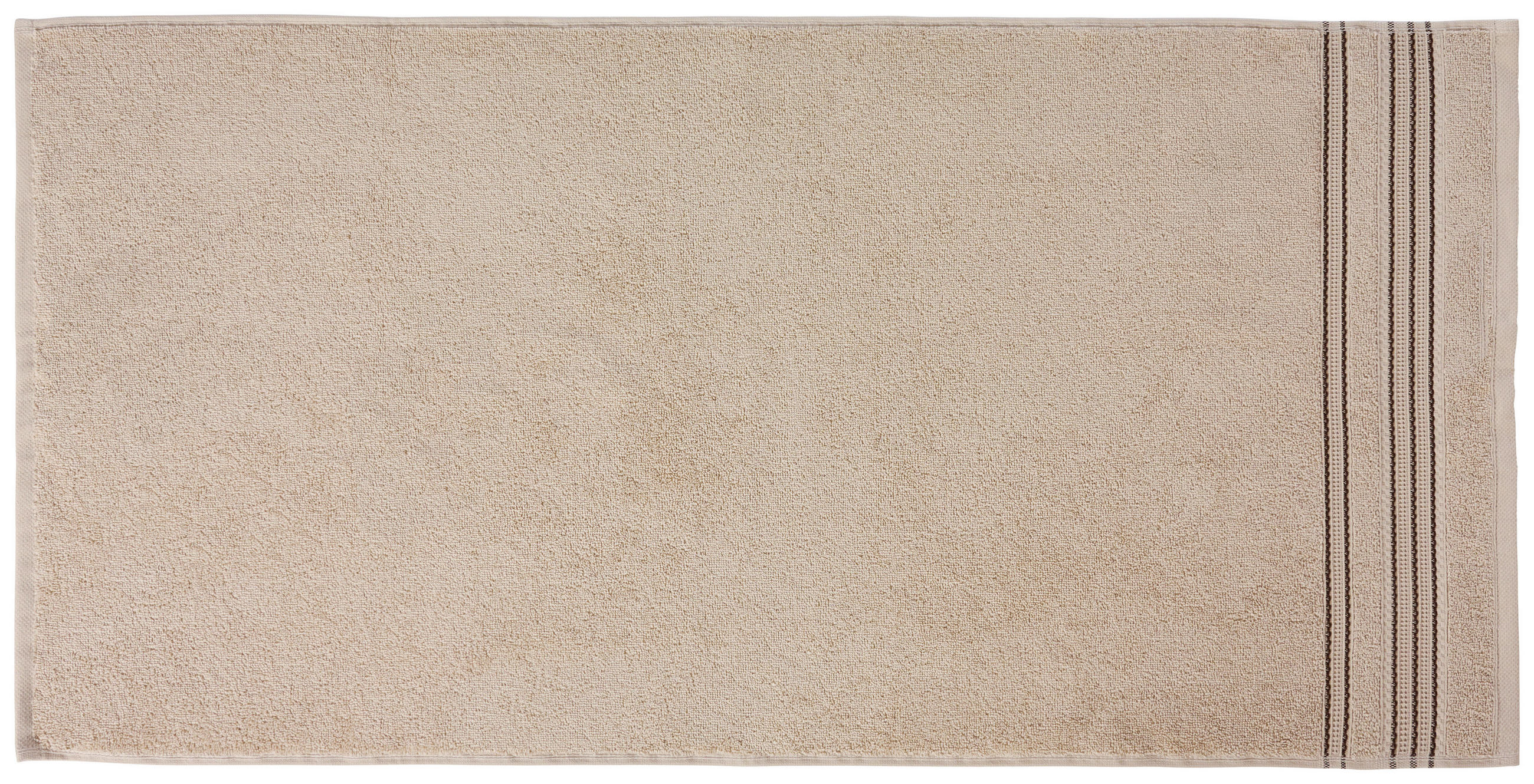 KÉZTÖRLŐ 50/100 cm bézs  - bézs, Konventionell, textil (50/100cm) - Esposa