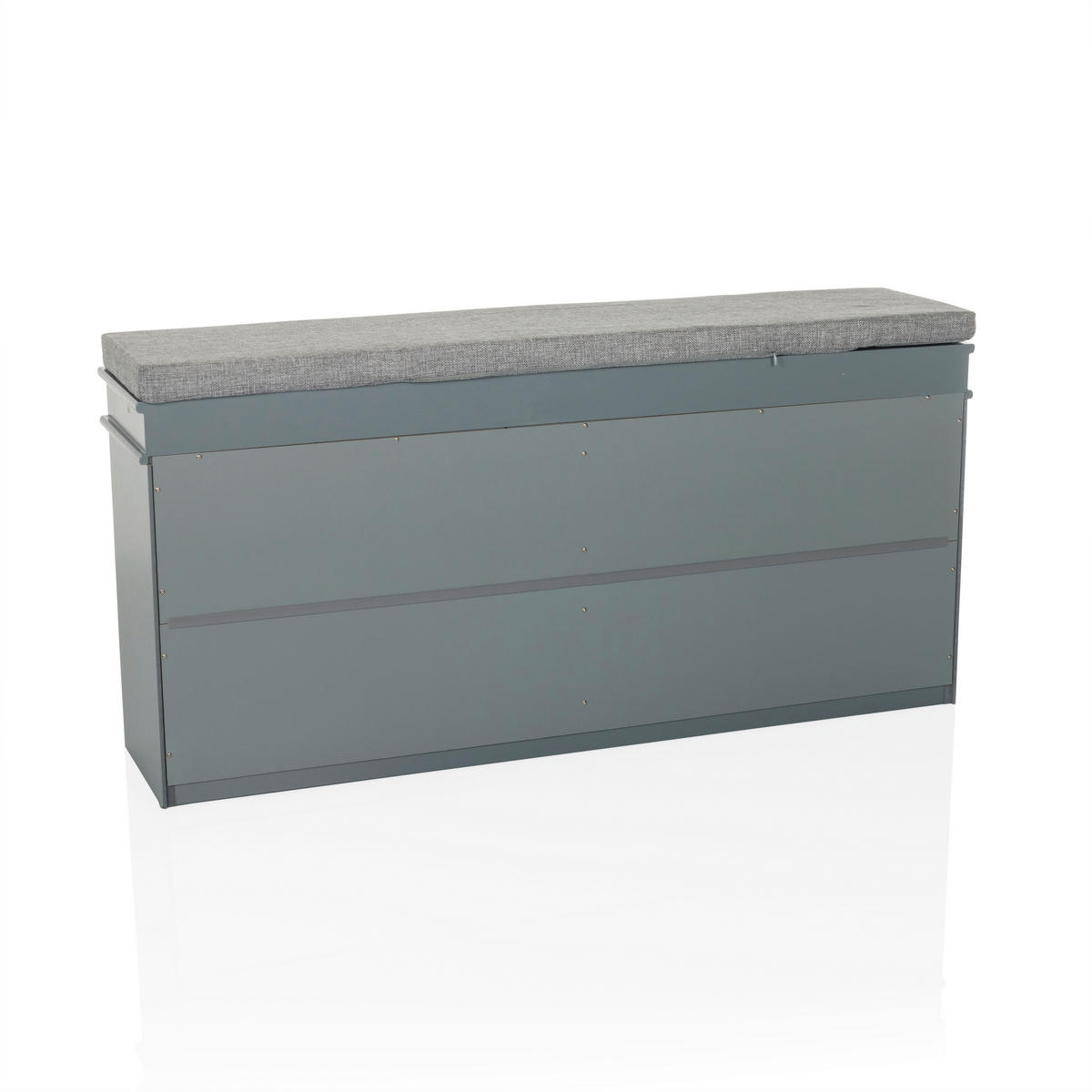 SCHUHSCHRANK  in  - Silberfarben/Grau, MODERN, Holzwerkstoff/Metall (104/52/24cm) - MID.YOU