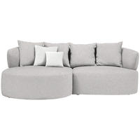 ECKSOFA in Bouclé Beige  166/235 cm  - Beige/Creme, MODERN, Kunststoff/Textil (166/235cm) - Hom`in