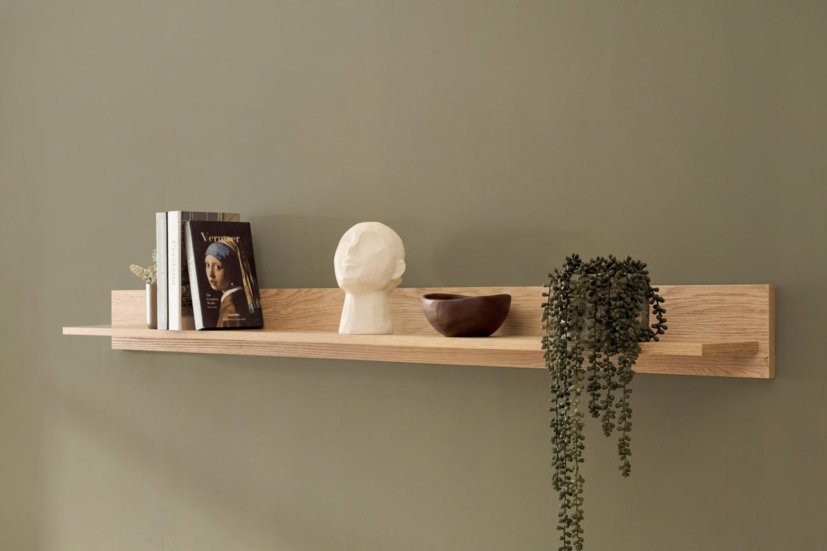 WANDBOARD in 195/15/17 cm Eichefarben  - Eichefarben, Design, Holzwerkstoff (195/15/17cm) - MID.YOU