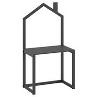 KINDERSCHREIBTISCH Kiefer massiv  - Anthrazit, MODERN, Holz (100/151,1/50cm) - MID.YOU