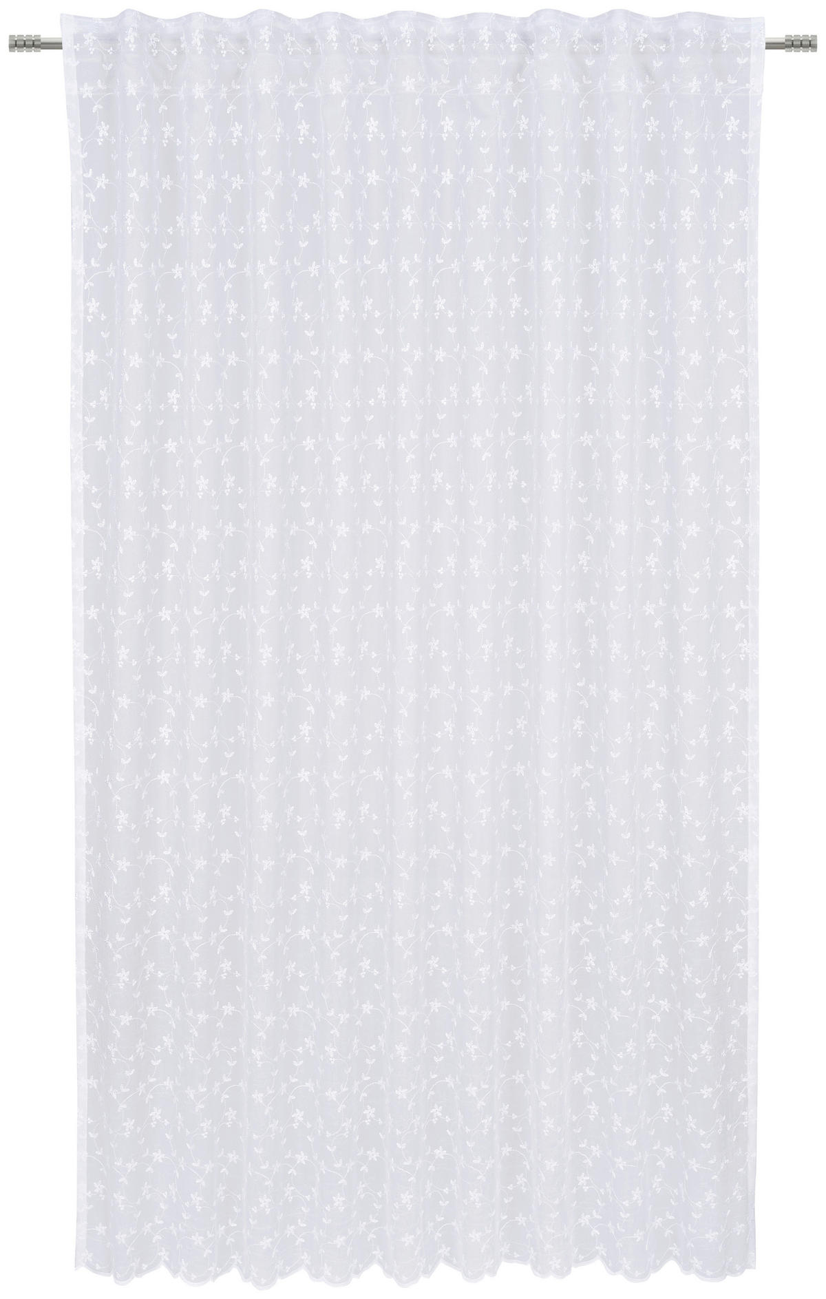 GOTOVA ZAVESA bela  140/180 cm  - bela, Osnovno, tekstil (140/180cm) - Esposa