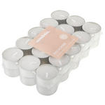 TEELICHTSET  - Weiß/Silbereichenfarben, Basics, Naturmaterialien/Metall (19,5/11cm) - Ambia Home