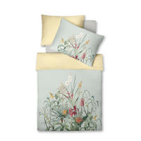 ÁGYNEMŰHUZAT-GARNITÚRA 140/200 cm  - olívazöld/zsályazöld, Basics, textil (140/200cm) - Fleuresse