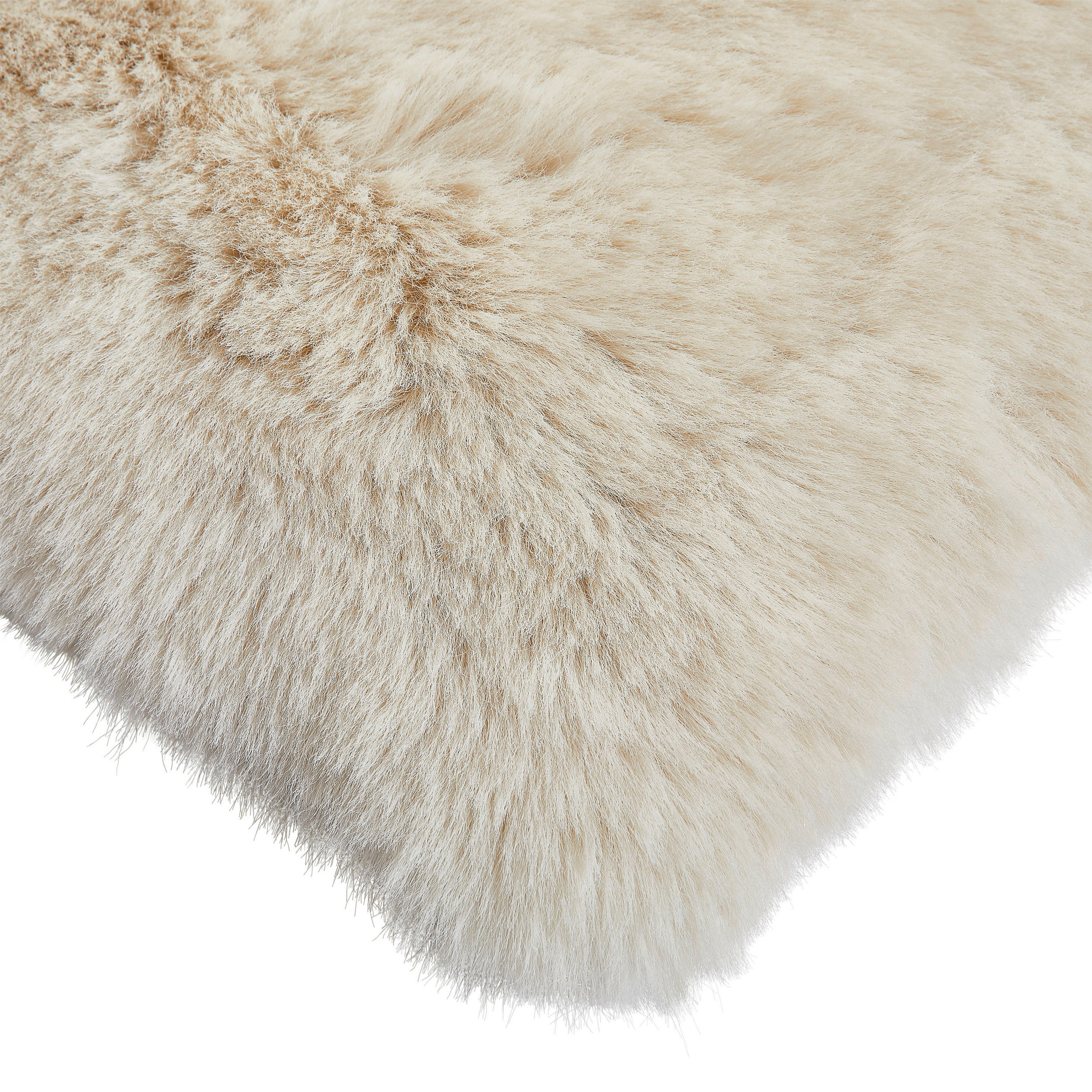 Thumbnail - Novel Hochflorteppich Pumori, Beige, Textil, rechteckig, 160x230 cm, Bsci, Oeko-Tex® Standard 100, für Fußbodenheizung g...