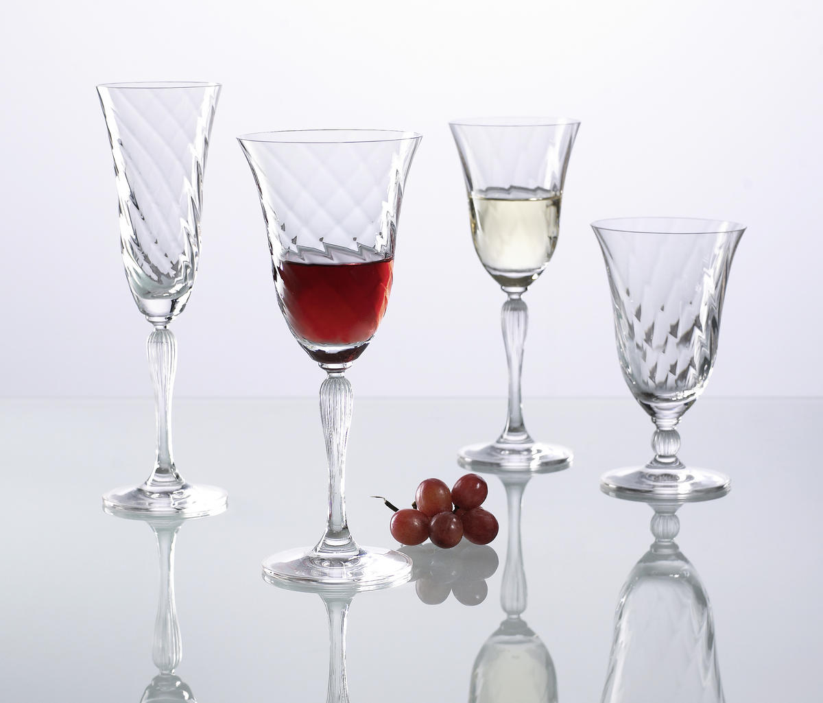 ČAŠA ZA PENUŠAVO VINO  185 ml  - prozirna, Osnovno, staklo (20,5cm) - Leonardo