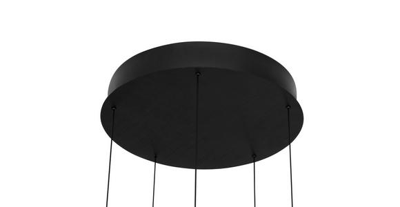 LED-HÄNGELEUCHTE 34/170 cm - Schwarz, Design, Kunststoff/Metall (34/170cm) - Novel