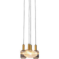 HÄNGELEUCHTE Lobby 50/200/50 cm   - MODERN, Glas/Metall (50/200/50cm) - Kare-Design