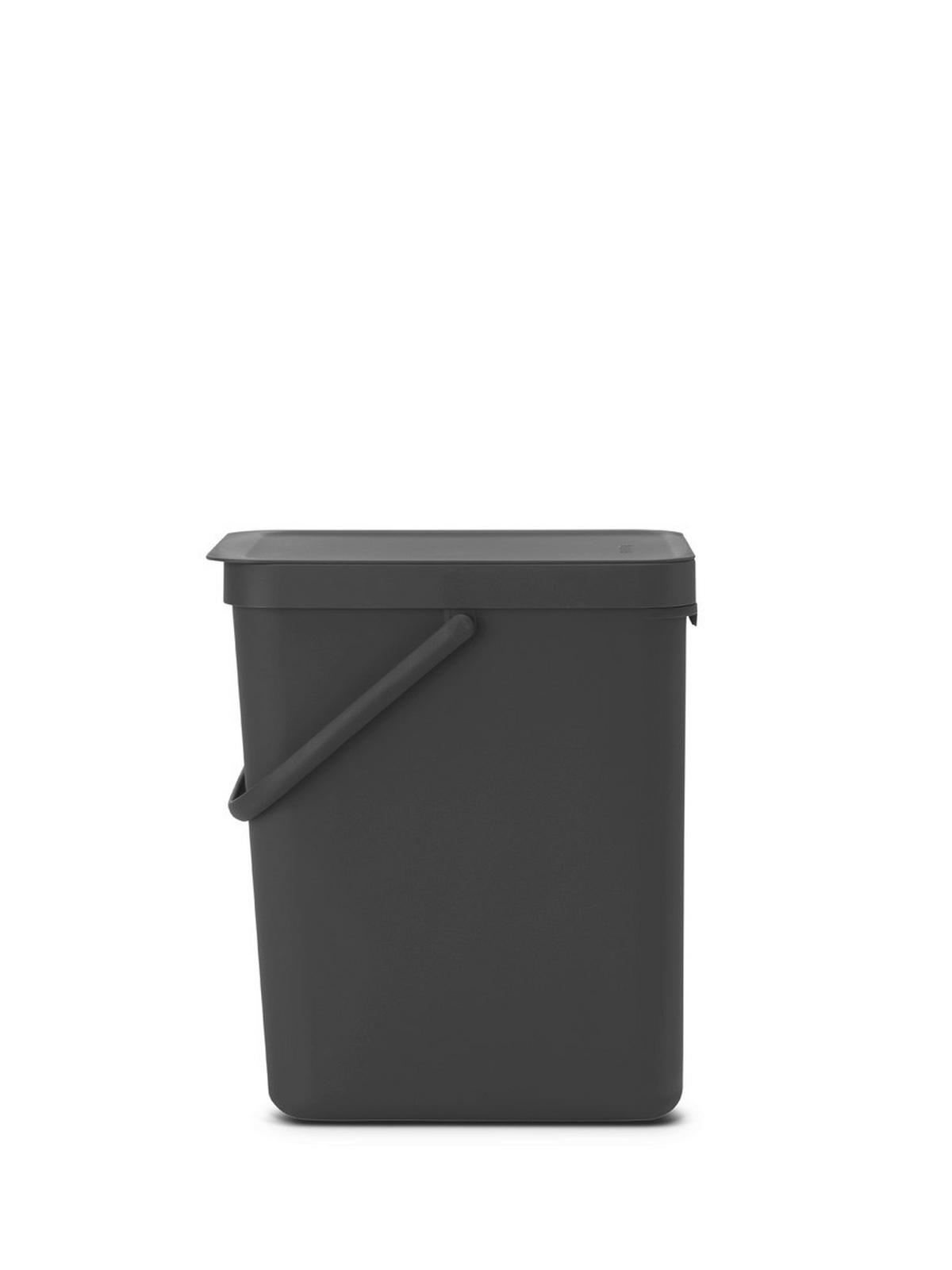 ABFALLEIMER 25 l  Kunststoff  - Grau, Design, Kunststoff (26,7/40/34,1cm) - Brabantia
