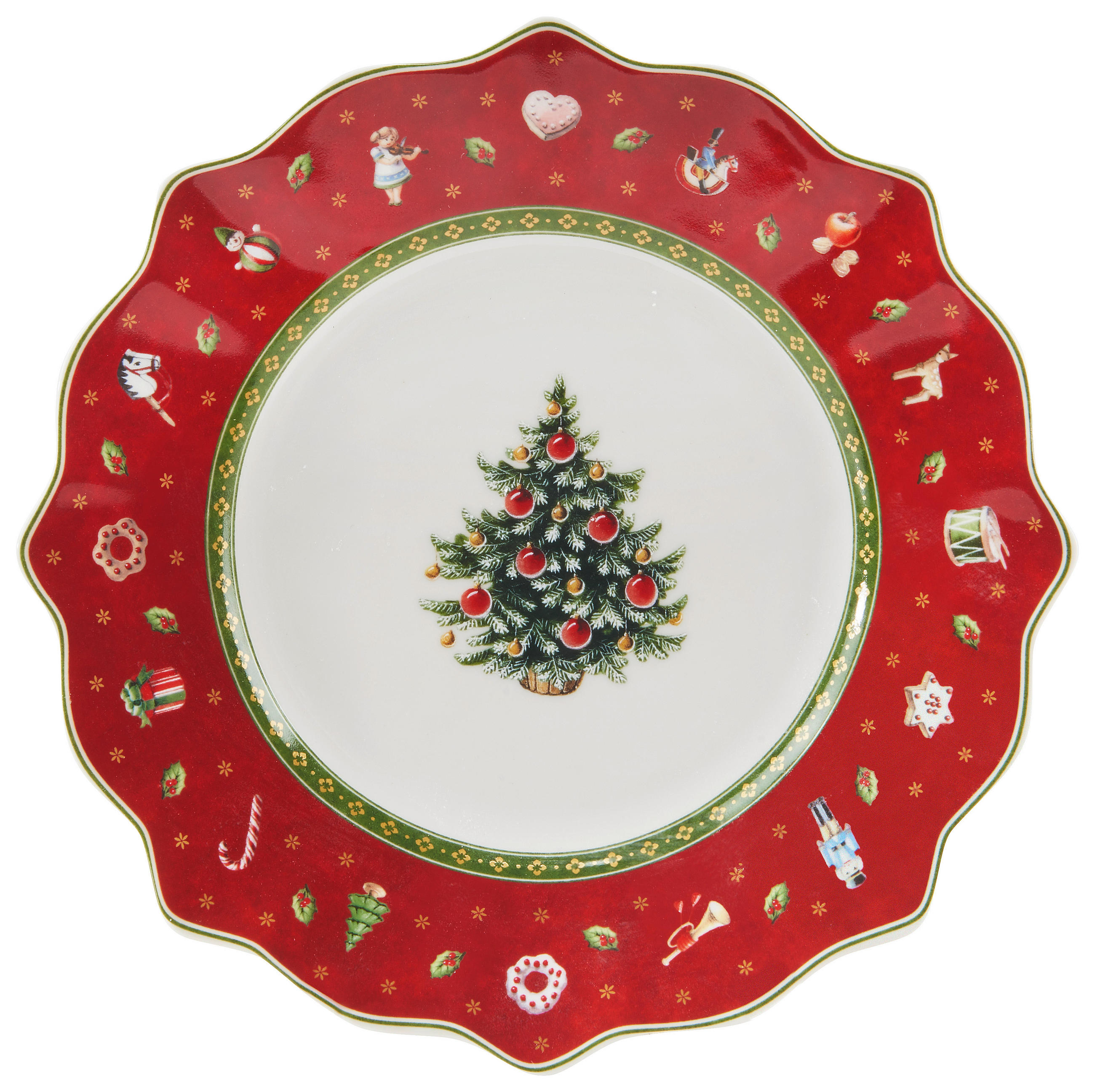 KROŽNIK ZA ZAJTRK  Toys Delight  24 cm        - rdeča/večbarvno, Design, keramika (24cm) - Villeroy & Boch