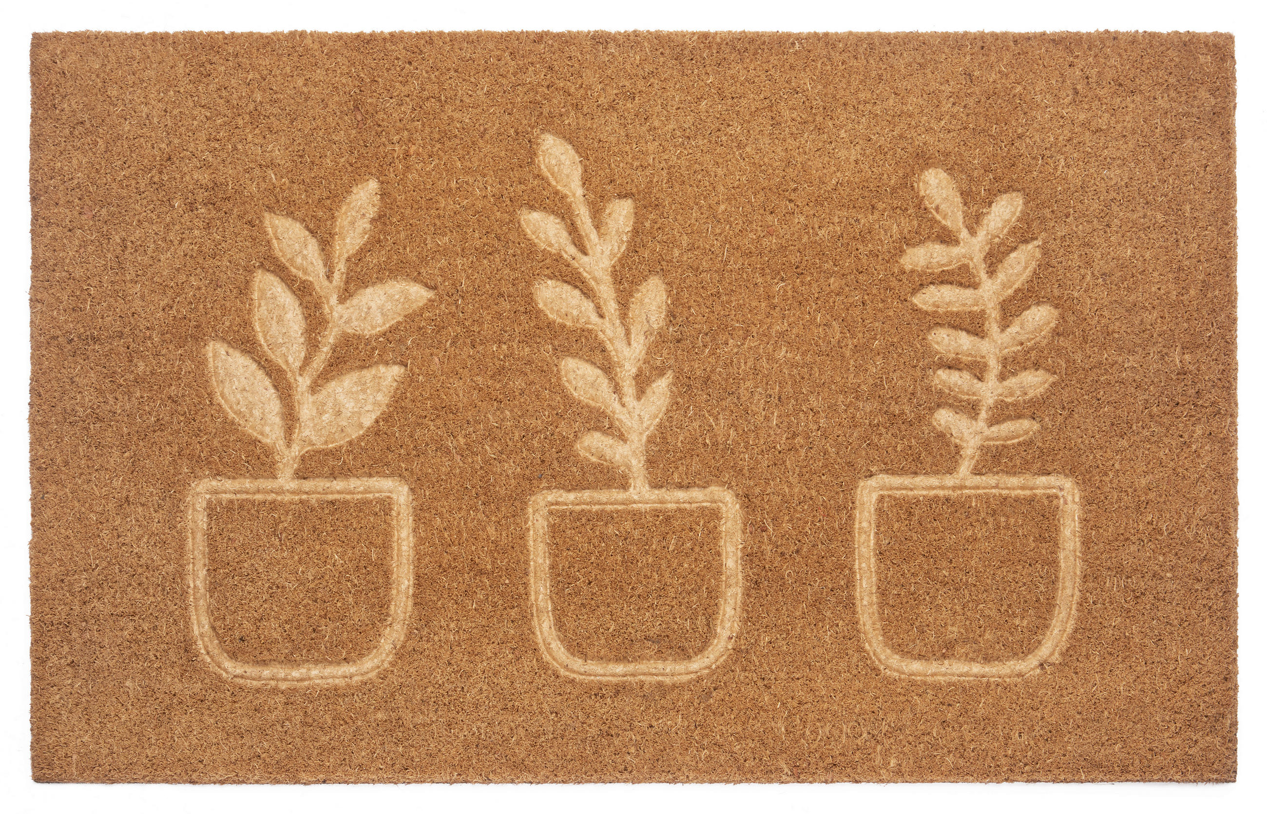 Hanse Home Kokosmatte Mix Mats Hellbraun 45x75 cm