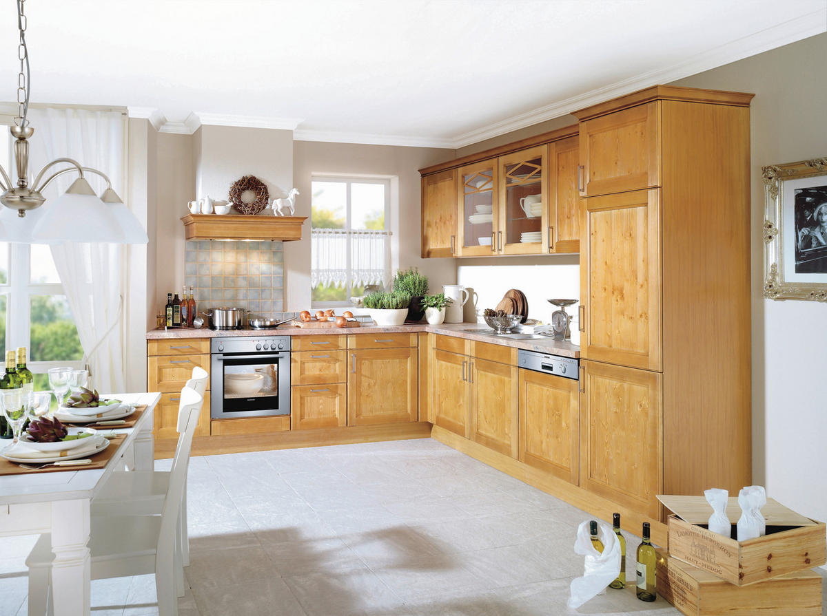 EINBAUKÜCHE   - LIFESTYLE, Holz/Holzwerkstoff - Novel