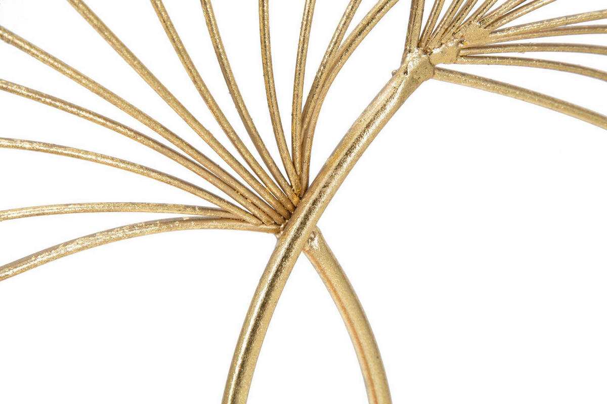 SKULPTUR - Goldfarben, Basics, Metall (25/35/8.5cm)