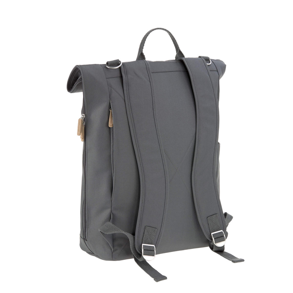 WICKELRUCKSACK Rolltop  - Anthrazit, Trend, Textil (30/14,5/46cm) - Lässig