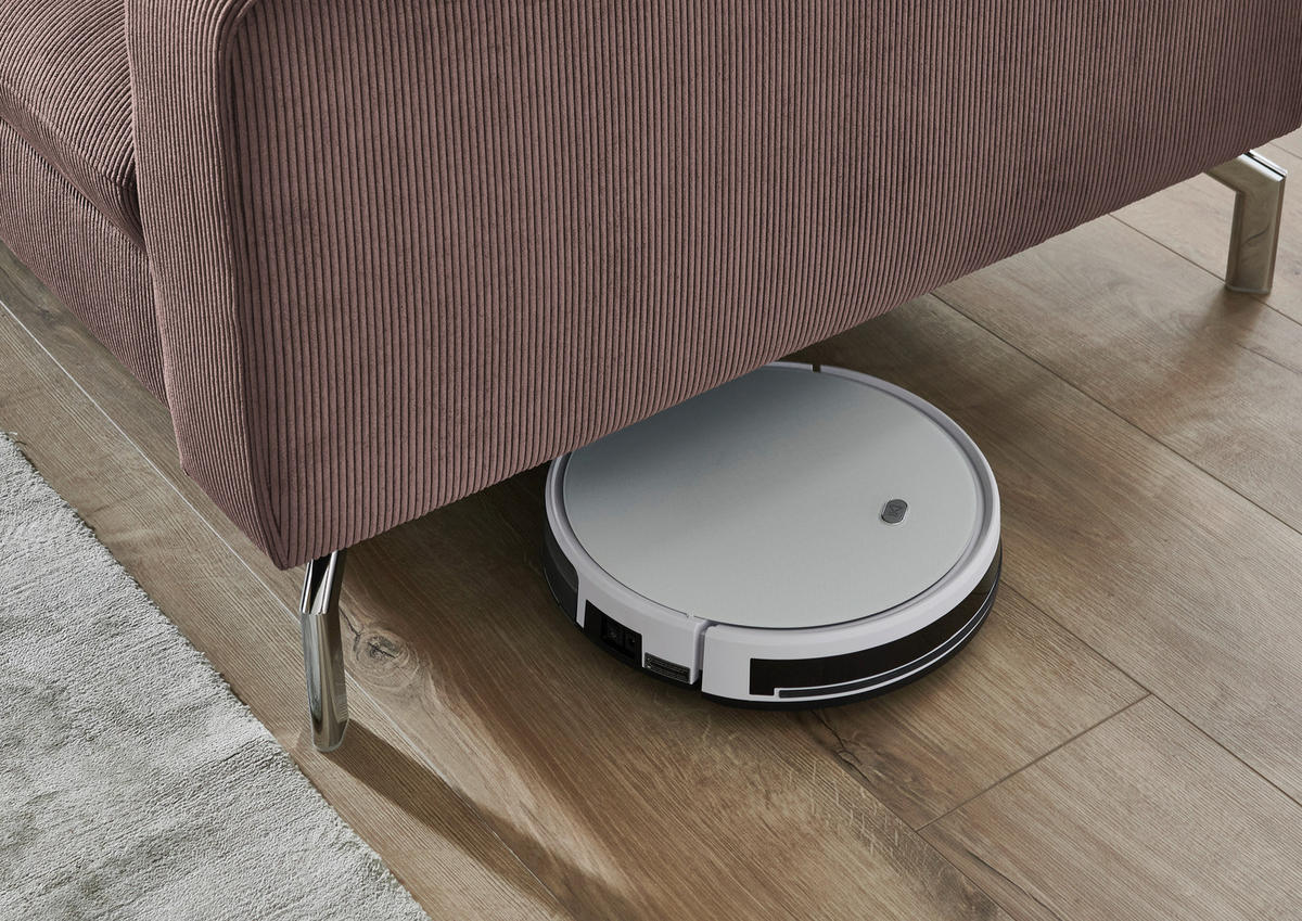 3-SITZER-SOFA Feincord Altrosa  - Chromfarben/Altrosa, Design, Textil/Metall (194/87/105cm) - Beldomo Style